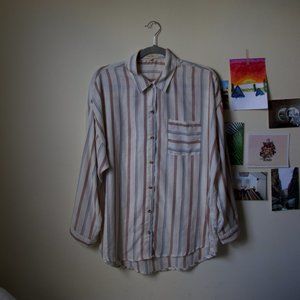 oversized button up